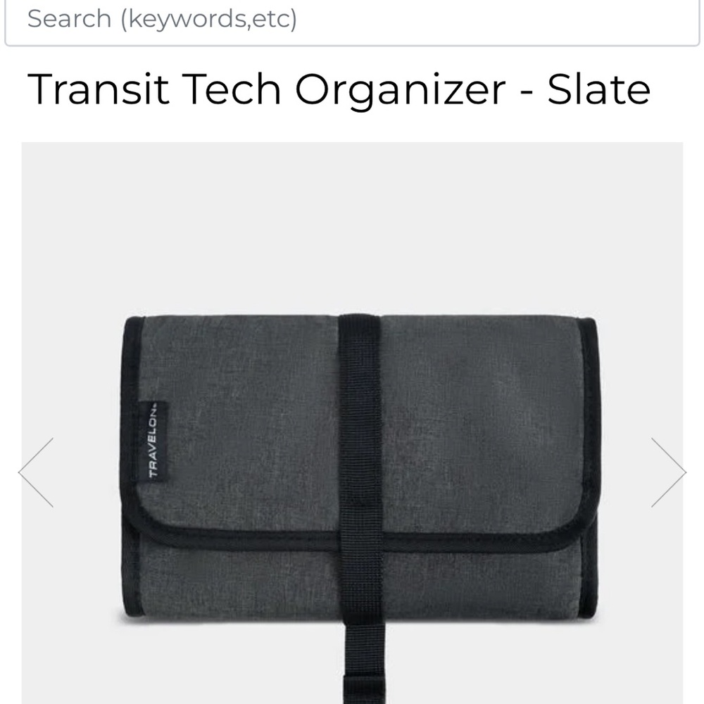 Travelon Tech Organizer